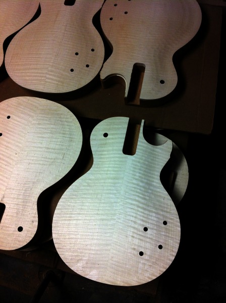 Birdseye-Maple Wood Guitars